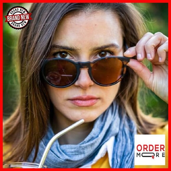 Polarized Round Sunglasses Small Size No Slip No Bounce UV400